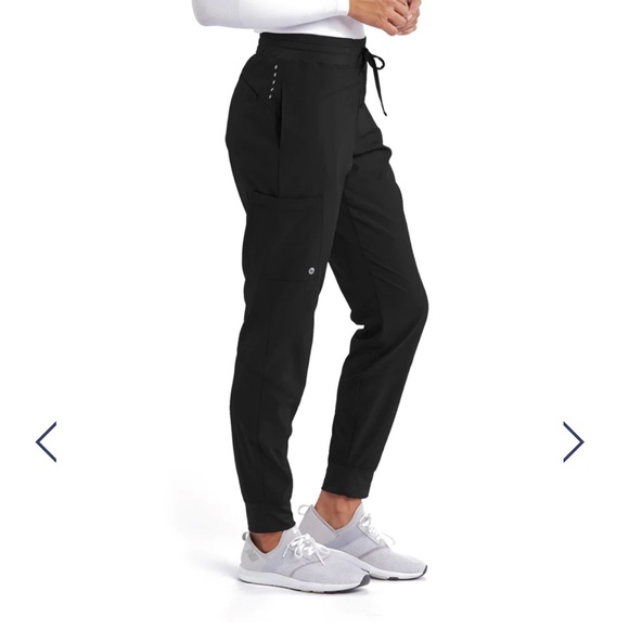 Barco One Boost Jogger Scrub Pant and Racer Scrub Top - Picture 2 of 5